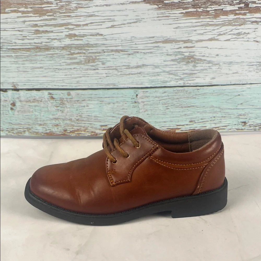 Josmo children’s size 8 Classic‎ Brown Leather Shoes